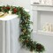 Artificial Pine Cypress Garland with Berry and Pinecone(Greener)
